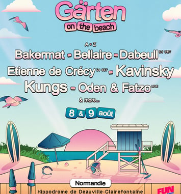 Festival Garten on the Beach Affiche 2026