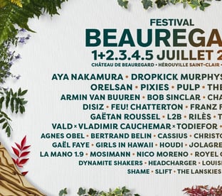 Festival Beauregard 2026 affiche