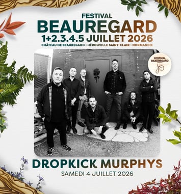 Dropkick Murphys à Beauregard 2026