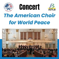 Concert de l'American Choir for World Peace