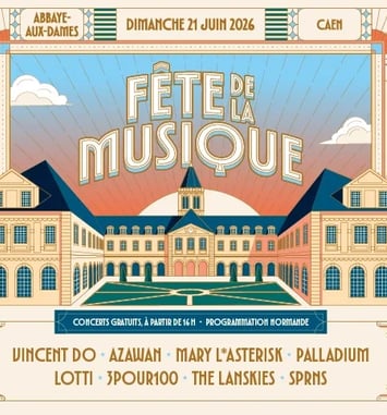 Fête de la musique 2026 Caen Abbaye aux dames