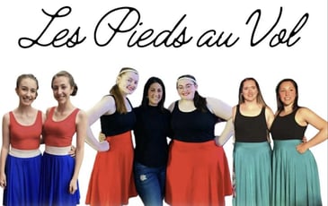 Danses acadiennes avec Les Pieds au vol