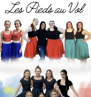 Danses acadiennes avec Les Pieds au Vol