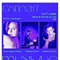 Concert lyrique chant et piano