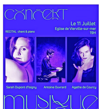 Concert lyrique chant et piano