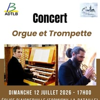 Concert orgue et trompette - Aleksandr Nisse et Benjamin Belloir
