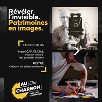 Exposition de photographies : Révéler l'invisible, patrimoines en images