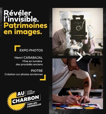 Exposition de photographies : Révéler l'invisible, patrimoines en images