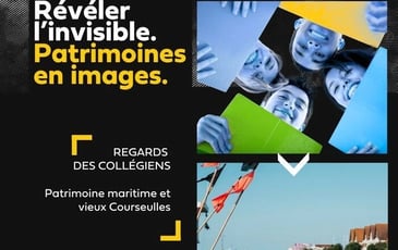 Levez les yeux ! Révéler l'invisible : patrimoines en images, Regards des collégiens