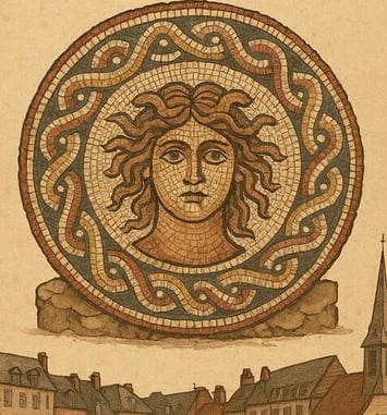 Visite libre : l'enquête de la mosaïque de Honfleur