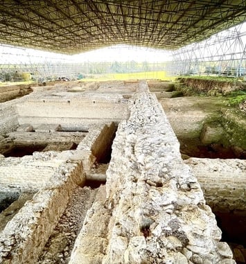 Visite guidée du chantier de fouilles