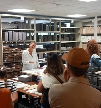 Visite guidée des coulisses des Archives du Calvados
