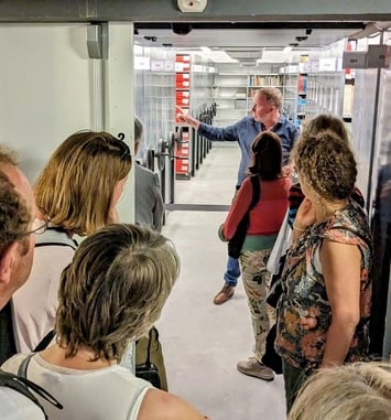 Visite guidée des archives et de la bibliothèque de recherche