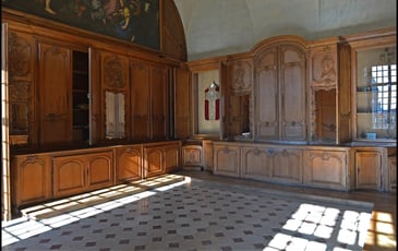 Visite libre des salles du XVIIIe siècle, de la salle des gardes et du pressoir