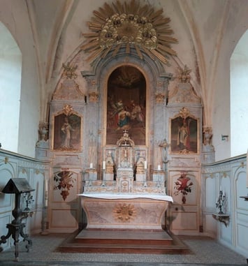 Visite libre de l'église et de la croix du cimetière
