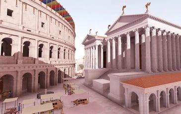 Visite guidée couplée de l'exposition "Rome, du mythe au virtuel" puis du plan de Rome