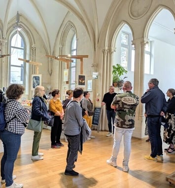 Visite guidée de L'Artothèque