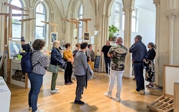 Visite guidée de L'Artothèque