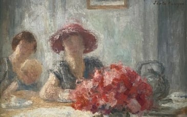 Visite guidée de l'exposition "Jean de La Hougue (1874-1959), entre échappées et intimités"