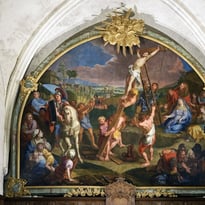Visite guidée : opération de restauration en 2022-2023 du tableau de l'Élévation de la Croix