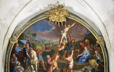 Visite guidée : opération de restauration en 2022-2023 du tableau de l'Élévation de la Croix