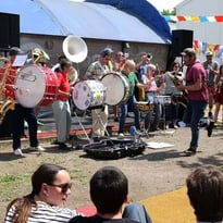 Concert de la fanfare Demi Ecrémée