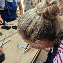 Démonstration : visite d'un atelier et pratique du vitrail