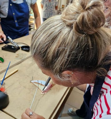 Démonstration : visite d'un atelier et pratique du vitrail