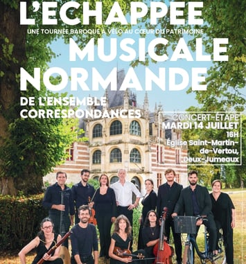Concert de l'Ensemble Correspondances et balade à vélo