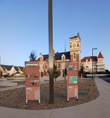 Exposition en plein air : parcours mémoriel  sur la mémoire ouvrière