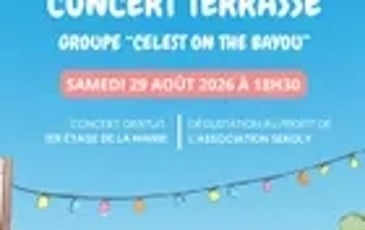 Concert Terrasse et Groupe Celest on the Bayou