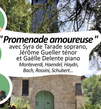 Concert de Syra de Tarade, Jérôme Gueller et Gaëlle Delente