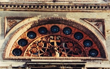 Démonstration : découverte de la demi-rose de l'église Notre-Dame-des-Victoires