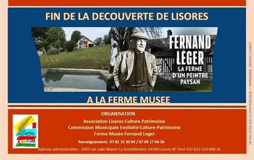 Circuit : visite guidée de l'église Saint-Vigor, du centre bourg et la ferme musée Fernand Leger