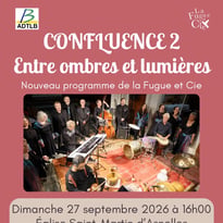 Concert « Confluence 2 : entre ombres et lumières » par La Fugue et Cie