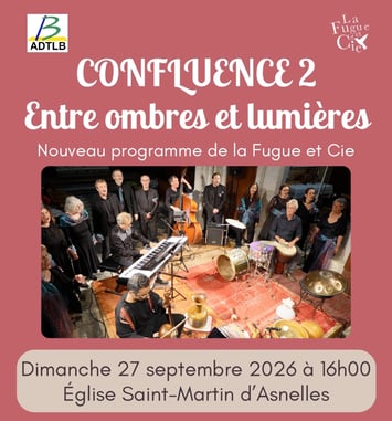 Concert « Confluence 2 : entre ombres et lumières » par La Fugue et Cie
