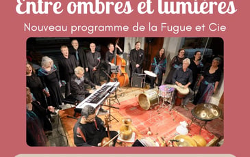 Concert « Confluence 2 : entre ombres et lumières » par La Fugue et Cie