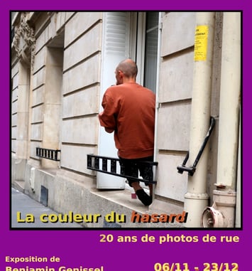 La couleur du hasard : 20 ans de photos de rue