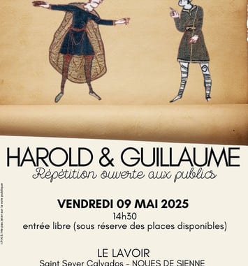 Spectacle "Guillaume & Harold" de Gaëlle Bourges - Saison culturelle OMAC