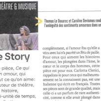 Théâtre : "Ce qui reste d'un amour"