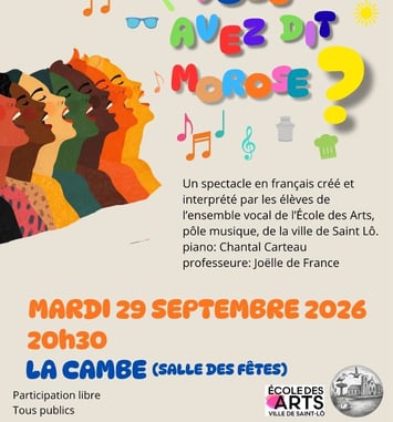 Spectacle : Vous avez dit morose ?