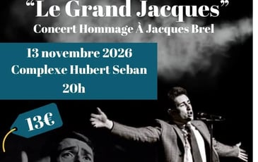 Concert : Didier Devire sur les traces de Brel à Vire Normandie