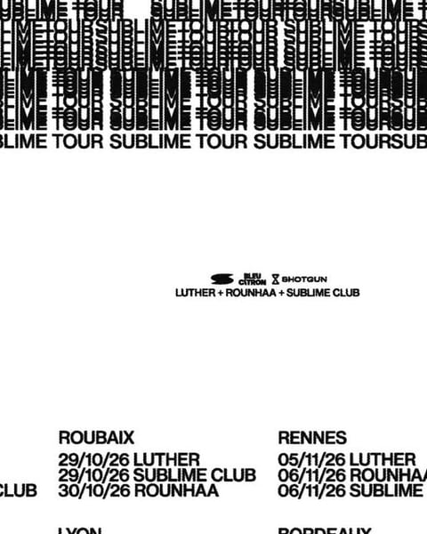 Sublime Tour : Luther en concert