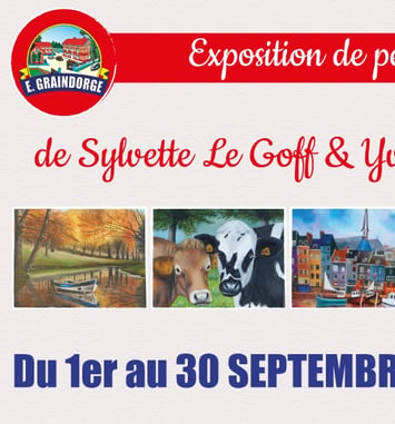 Exposition de peinture au Village Fromager - Livarot