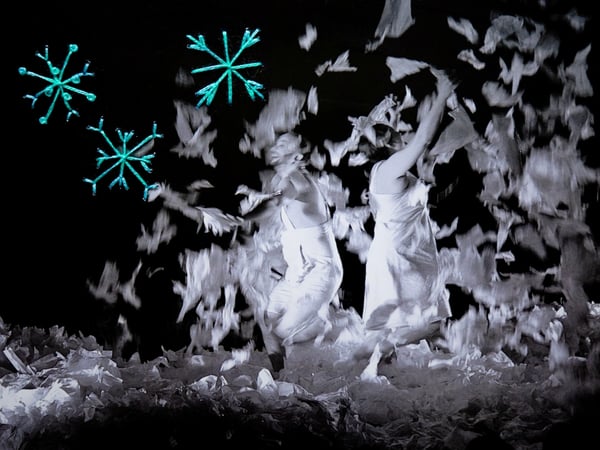 Sous la neige