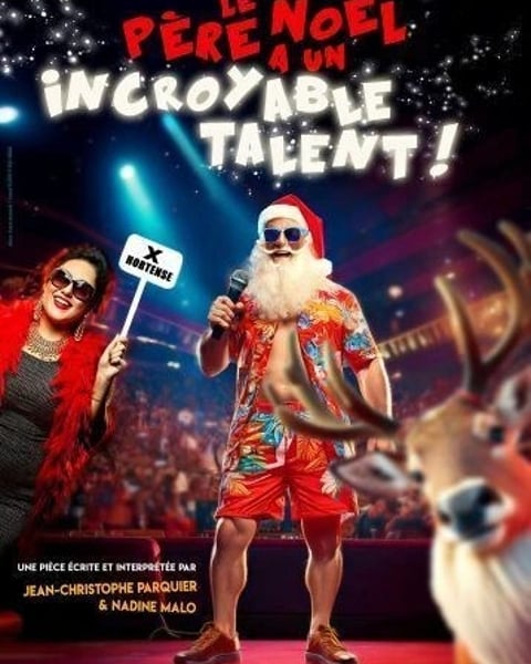 Le Père Noël a un incroyable talent