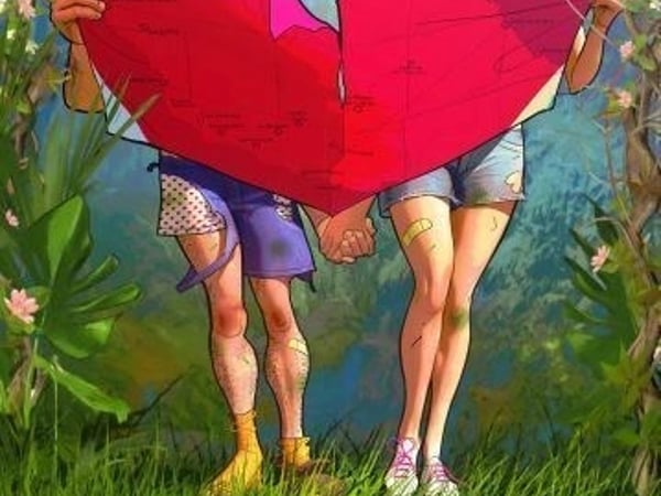 L'amour c'est tout droit à gauche !
