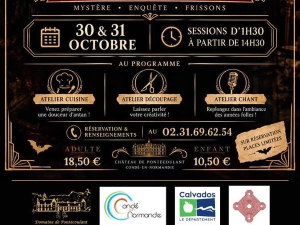 Halloween et murder party au château de Pontécoulant