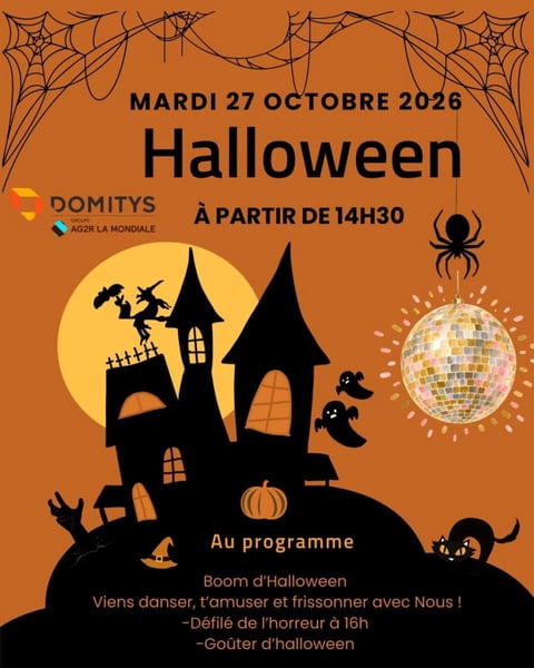 Halloween à Domitys Bayeux