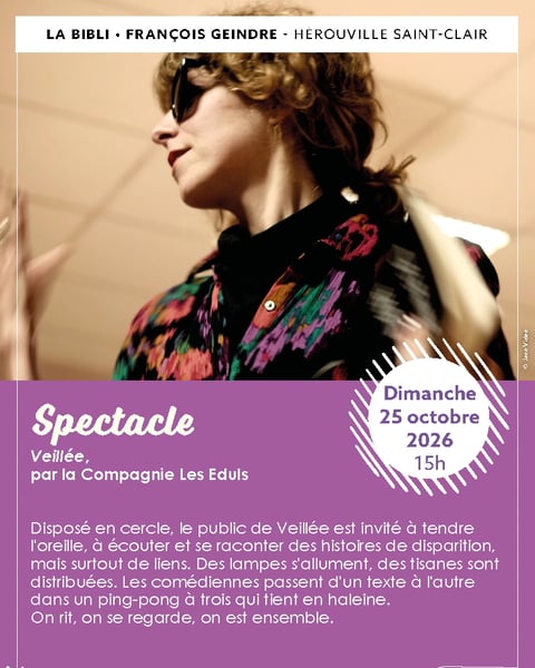 Spectacle : Veillée